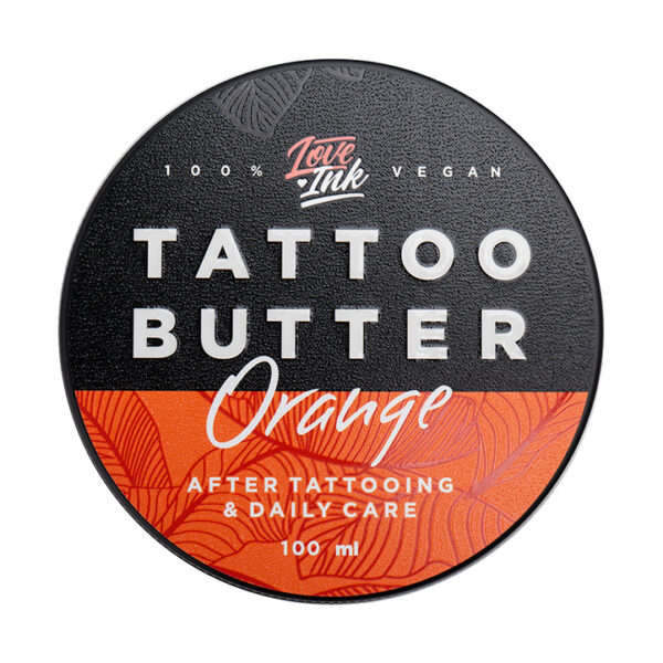 Masło do tatuażu Loveink Tattoo Butter Orange 100 ml