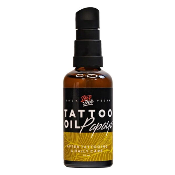 Olejek do tatuażu Loveink Tattoo Oil Papaya 50 ml
