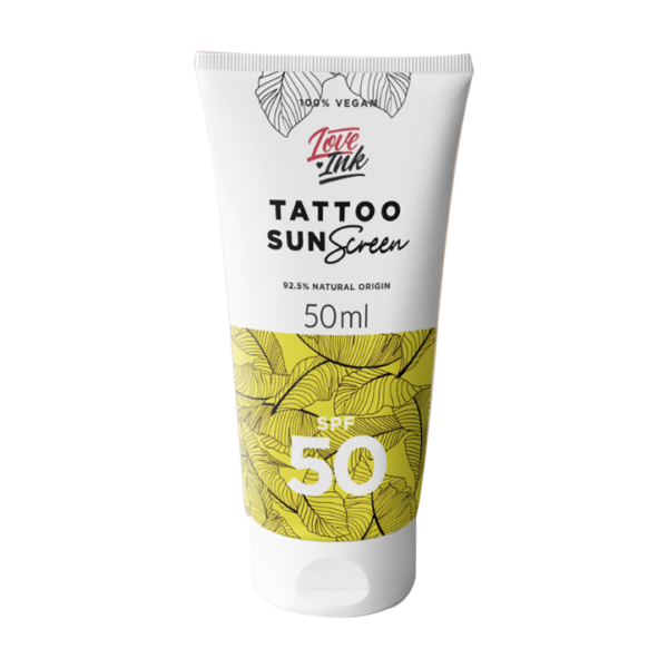 Krem do tatuażu z filtrem SPF50 LoveInk Sunscreen 50 ml
