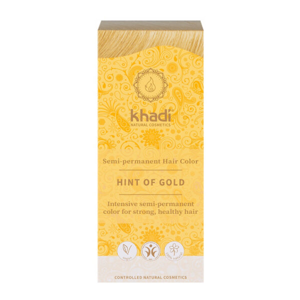 Henna do włosów KHADI Złoty blond 100 g