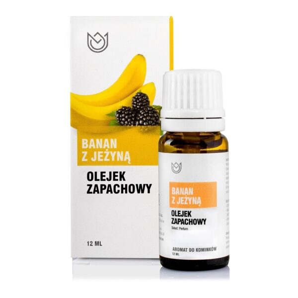 Naturalne Aromaty olejek zapachowy Banan-Jeżyna 12 ml