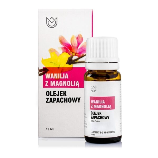 Naturalne Aromaty olejek zapachowy Wanilia i Magnolia 12 ml