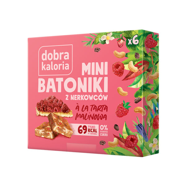 Mini batoniki ala Tarta Malinowa Dobra Kaloria 102 g