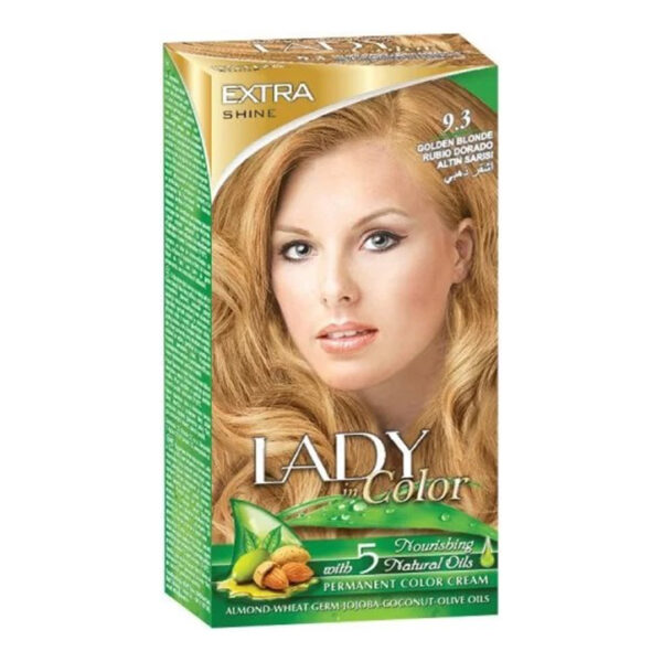 Farba do włosów 9.3 Złoty blond Lady in Color Palacio 160 g