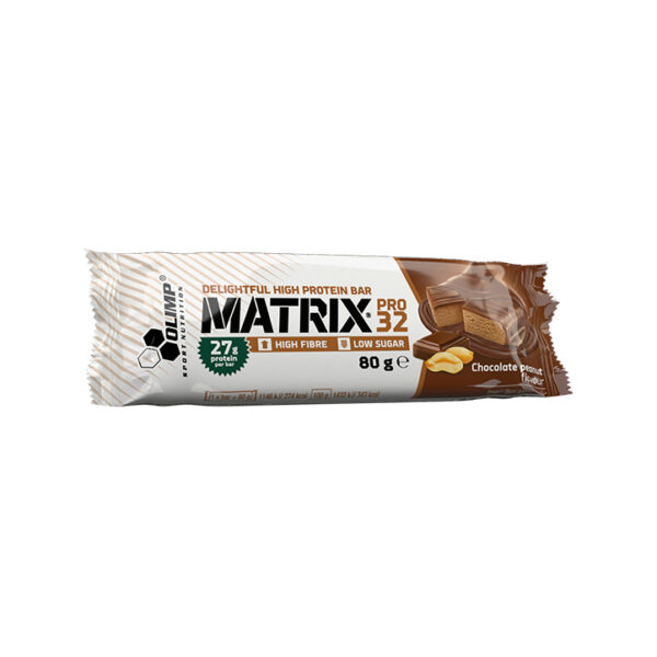 Baton wysokobiałkowy czekoladowo-orzechowy Olimp Matrix Pro 32 80 g