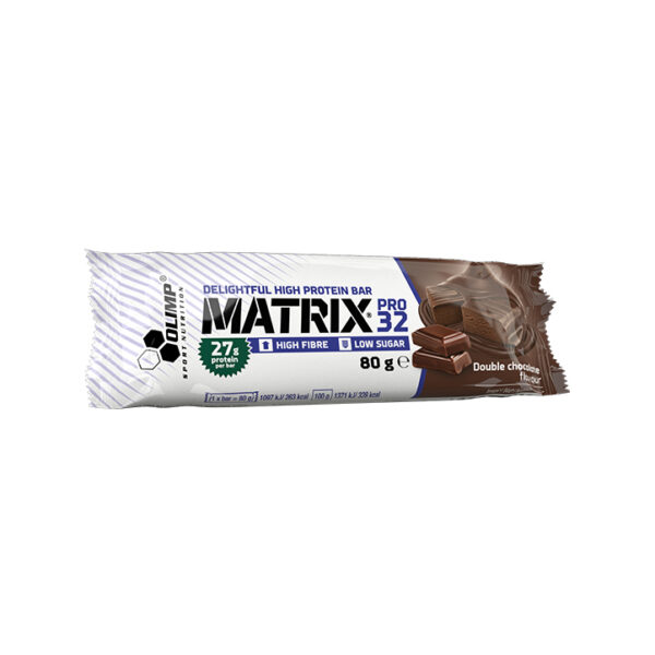 Baton wysokobiałkowy podwójnie czekoladowy Olimp Matrix Pro 32 80 g