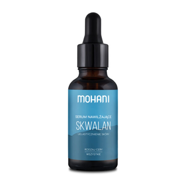 Naturalne serum nawilżające skwalan Mohani 30 ml