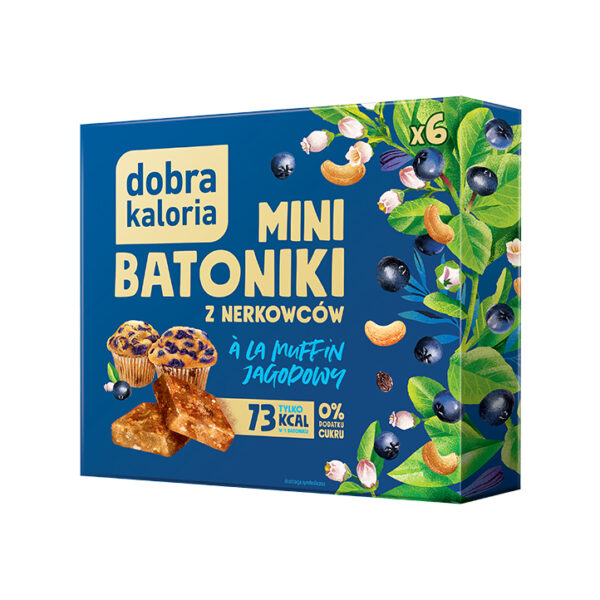 Mini batoniki a'la Muffin Jagodowy Dobra Kaloria 102 g